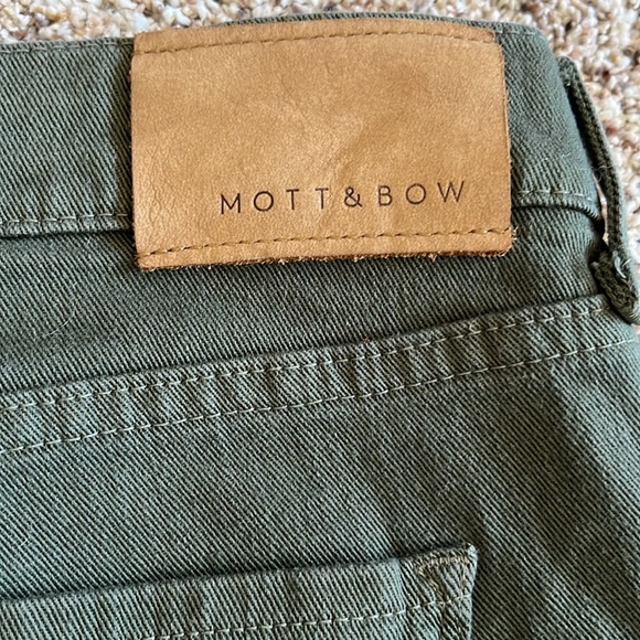 Mott & Bow Mercer twill denim jeans 38x32 - Picture 7 of 12